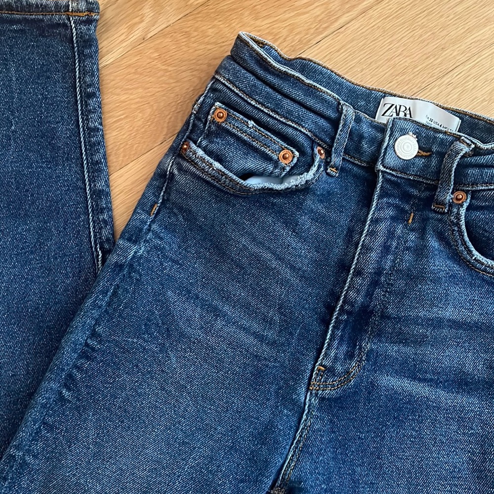 Zara Skinny Jeans High Rise